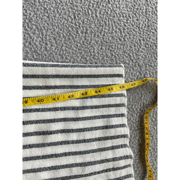 Mer Sea Shawl Wrap Sweater Striped Oversized Open Boho Beach White Gray - Picture 15 of 16